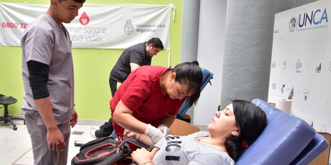 Campaña de donación de Sangre en la UNCA