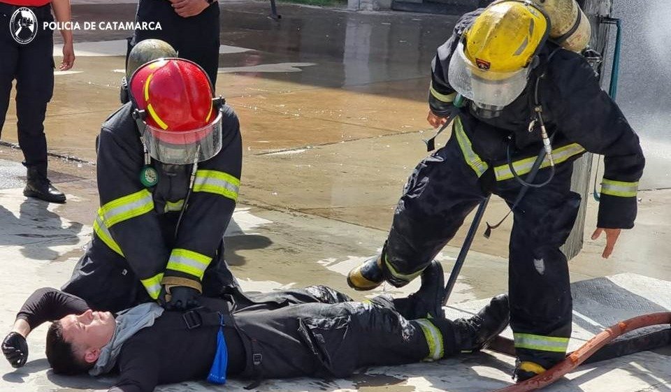 Se realizó la 1° capacitación integral en tareas bomberiles de la región del NOA
