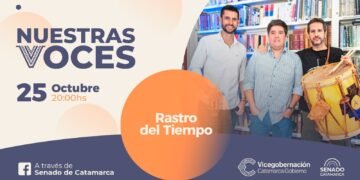 Música desde la Biblioteca del Senado: Rastro del Tiempo llega a Nuestras Voces
