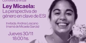 Conferencia Virtual: Ley Micaela, la perspectiva de género en clave de ESI