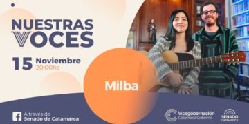 Milba pone su canto en Nuestras Voces