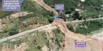 Avanza la ejecución de obras de contención y prevención en El Lindero