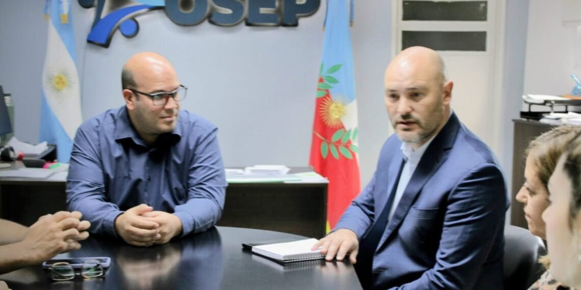 El nuevo director de OSEP se reunió con el Ministro de Salud