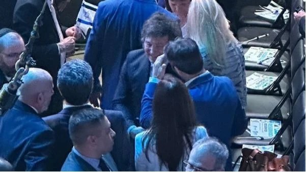 Javier Milei participó de la inauguración de los Juegos Macabeos Panamericanos en Argentina