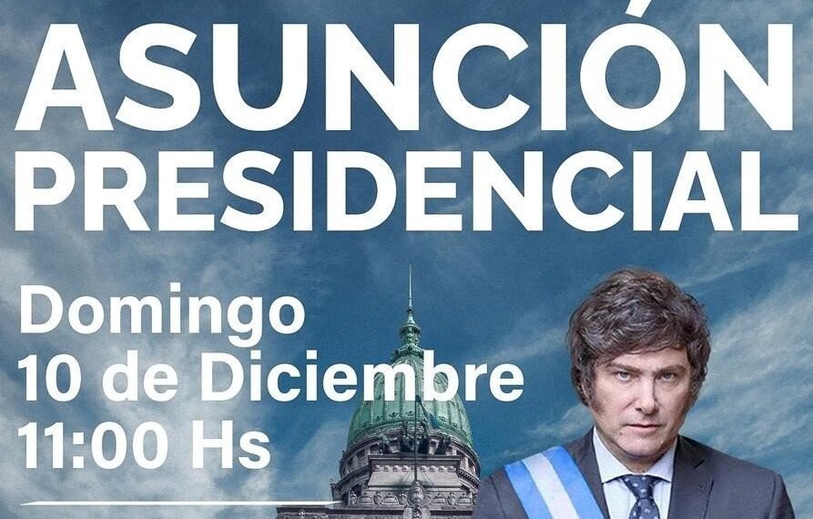 Milei convocó a asistir a su asunción presidencial: “Traé tu bandera argentina”
