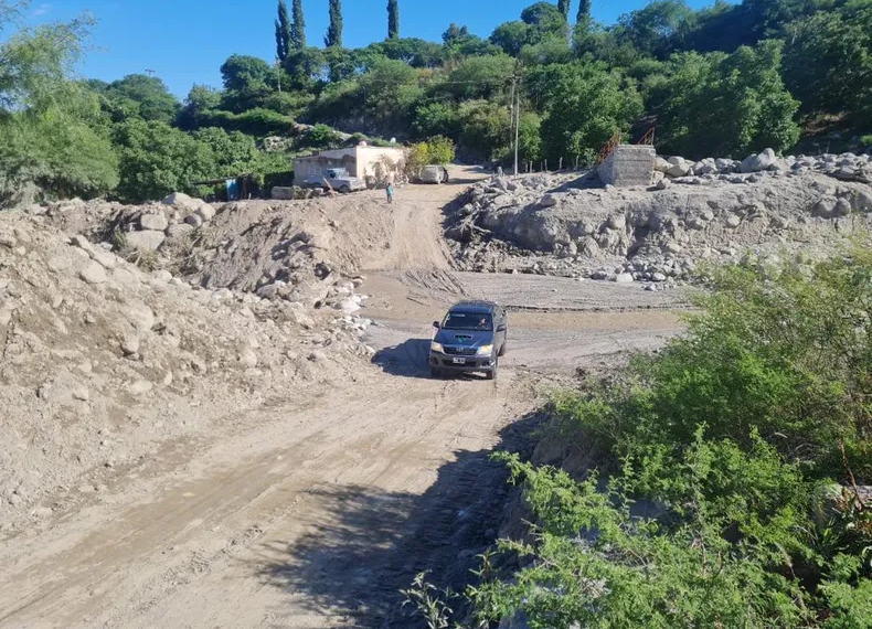 Se habilitaron los accesos a Rincón tras la creciente extraordinaria