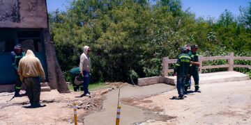 Pomán: concluyeron los trabajos en el acceso al puente sobre Ruta 25