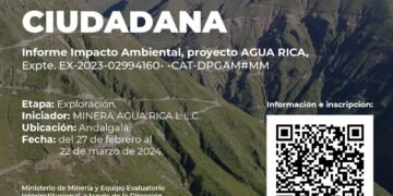 Minería abrió el proceso de participación ciudadana para Agua Rica