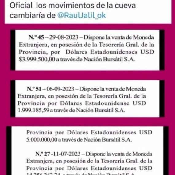 Diputado Puente acusa al Gobernador de vender ahorros en dólares para financiar campaña política de Massa