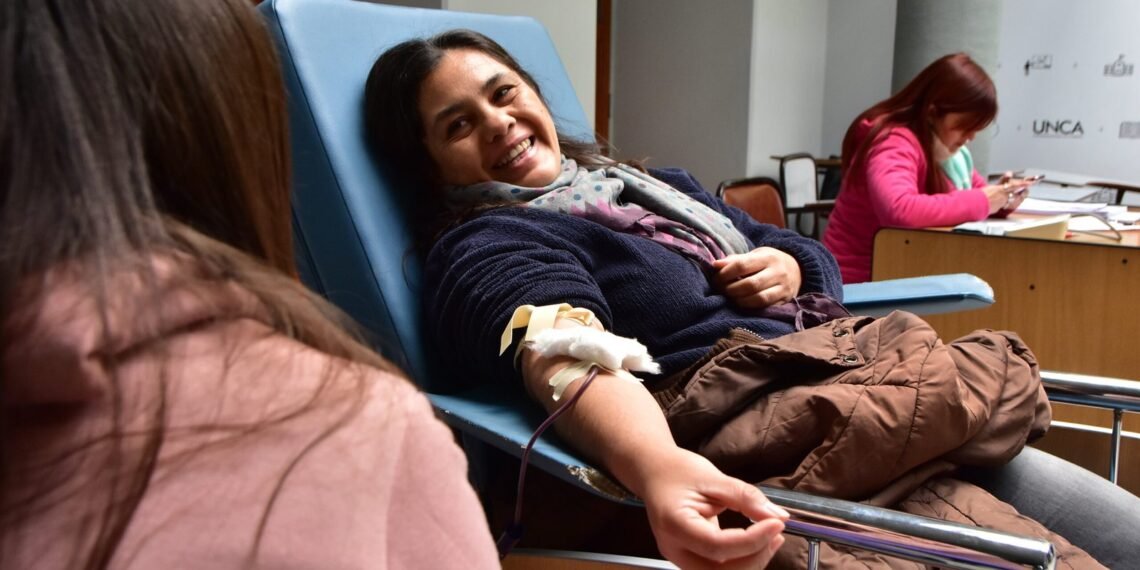 Colecta de sangre en la UNCA