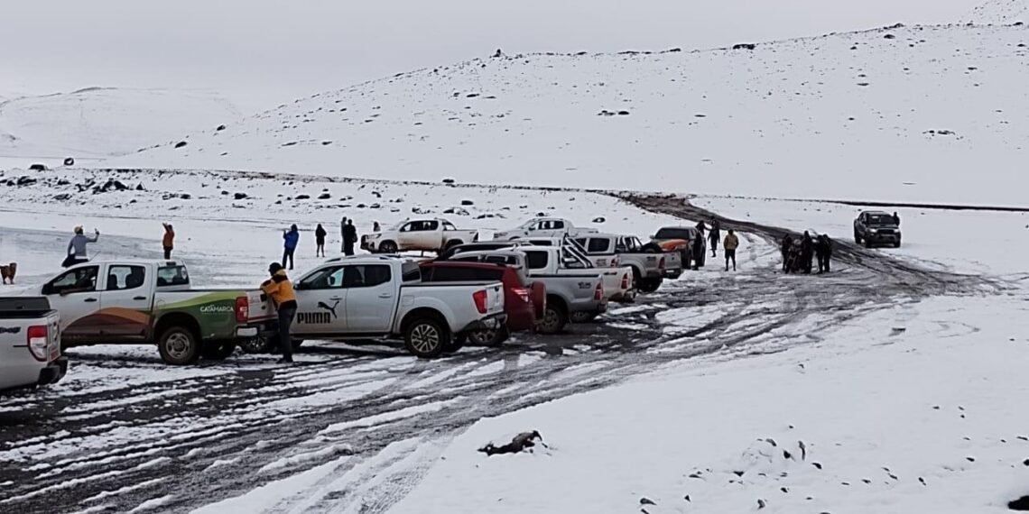 Controles preventivos y de flujo turístico en el Balcón del Pissis