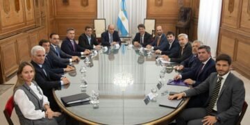 Francos y Posse se reunieron con los gobernadores de Juntos por el Cambio