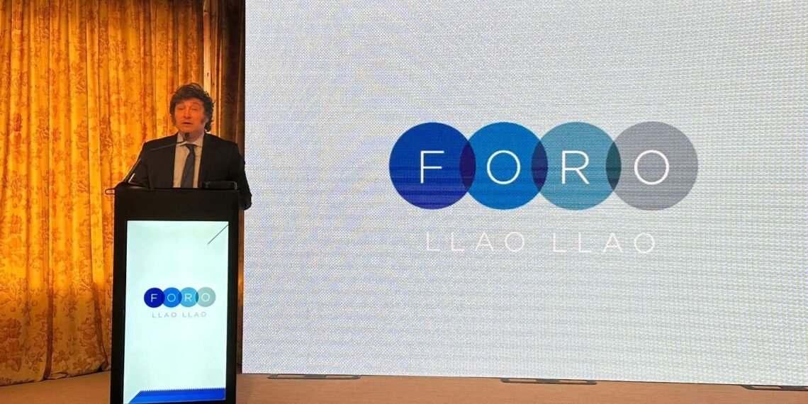 Milei en el Foro Llao Llao: “Quiero una profunda revolución liberal”