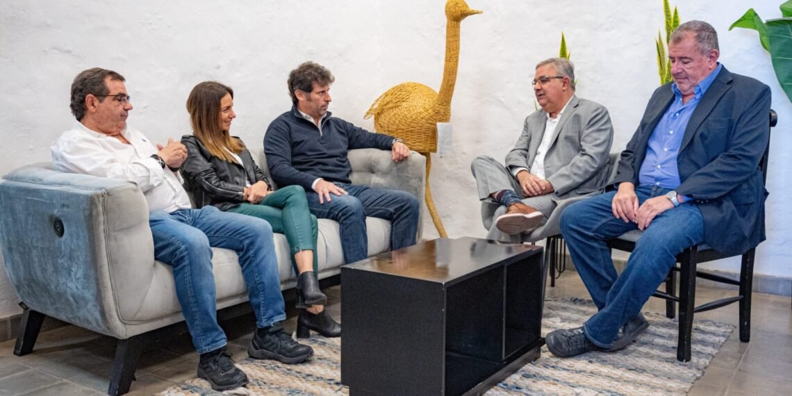 Raúl Jalil mantuvo una Reunión con el nuevo presidente YMAD