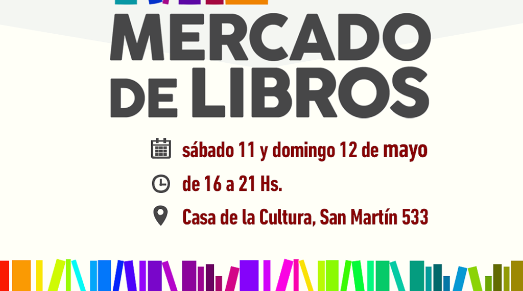 FIN DE SEMANA LITERARIO: El Mercado de Libros Invita a la Casa de la Cultura