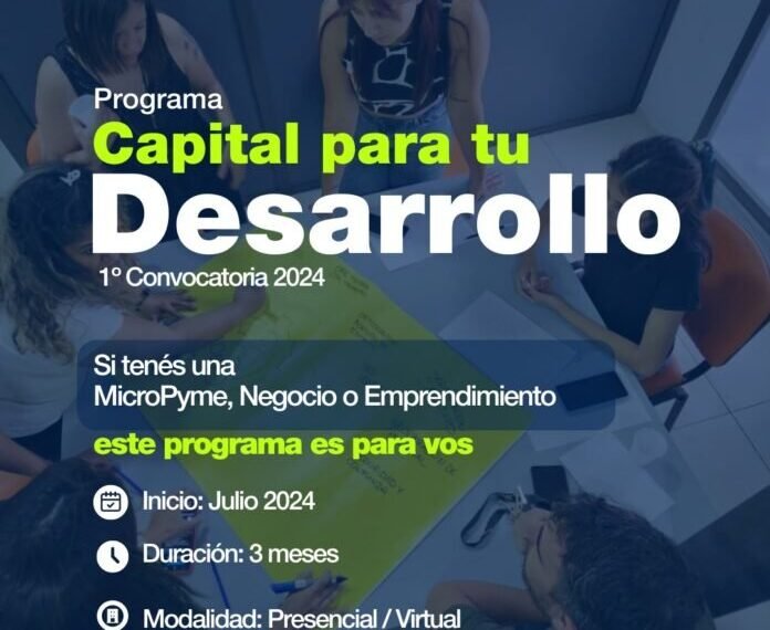 Capital lanza la convocatoria del programa “Capital para tu Desarrollo”