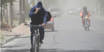 Alerta por vientos fuertes en el Oeste Provincial