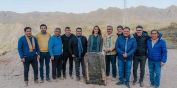 Jalil junto a intendentes recorrieron los avances de obra en la Cuesta de Zapata