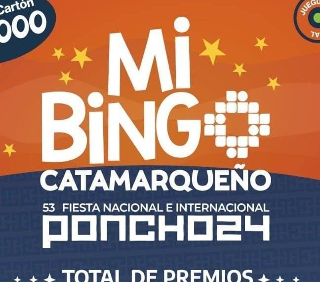 Mi Bingo Catamarqueño edición Poncho con un Sorteo Millonario