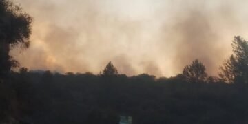 Bomberos Voluntarios en estado de Alerta Naranja y Movilización por incendios de gran magnitud en toda la provincia