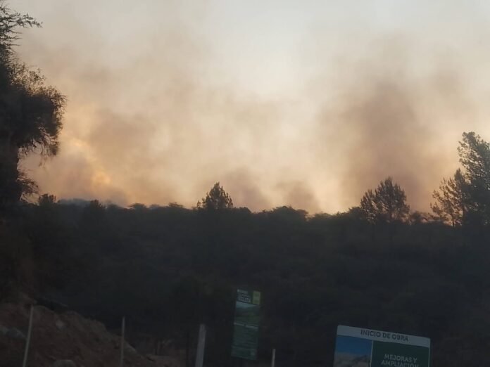 Bomberos Voluntarios en estado de Alerta Naranja y Movilización por incendios de gran magnitud en toda la provincia