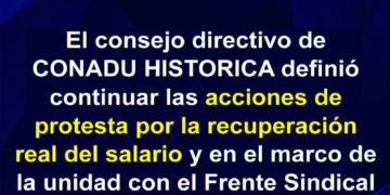Paro por 48 horas en las universidades nacionales en reclamo de salarios dignos