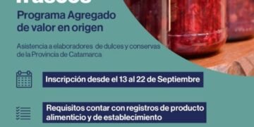 El Ministerio de Inclusión Digital y Sistemas Productivos de Catamarca relanza el Operativo Frascos para productores de dulces y conservas