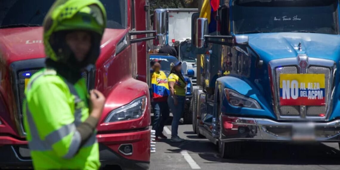 EN VIVO | Así transcurre el paro de camioneros en Colombia: siga el minuto a minuto de las principales regiones del país
