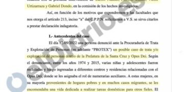 La Justicia acusa al Opus Dei de trata de mujeres y explotación laboral