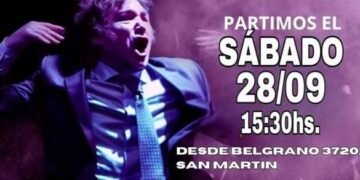 Micros para llevar gente y el desafío de hacer un acto con la gestión en jaque: Milei vuelve al Parque Lezama