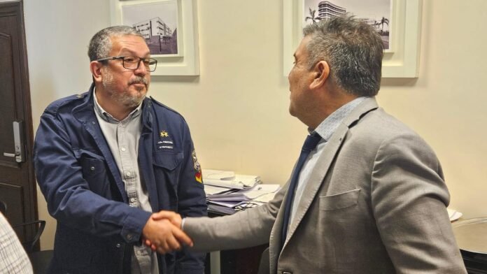 Niederle se reunió con Rene Hid en Santiago del Estero