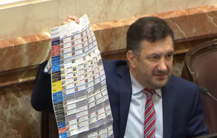 Senado aprobó la Boleta Única de Papel: se implementaría en las elecciones 2025