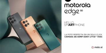 El nuevo motorola edge 50 llega a Argentina: el primer smartphone del país con pantalla curva y certificación militar MIL-810H