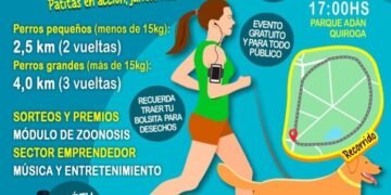 Se realizará la 1era “Caninatón de San Fernando del Valle de Catamarca” en el Parque Adán Quiroga