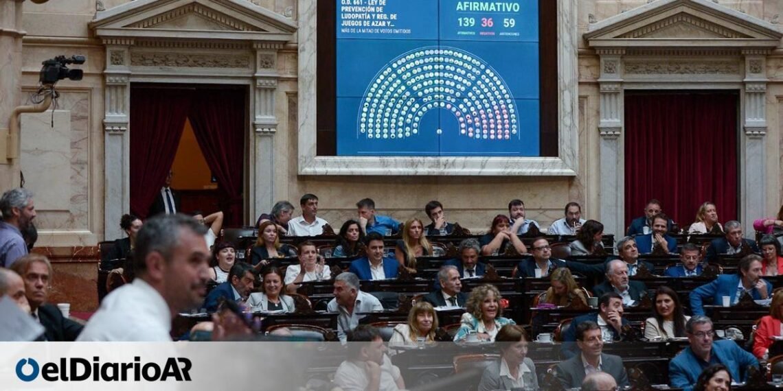 Diputados aprobó el proyecto que busca combatir la ludopatía y regular las ciberapuestas