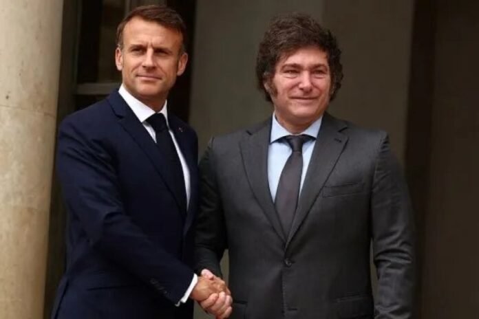 Emmanuel Macron visitará la Argentina y se reunirá con Javier Milei
