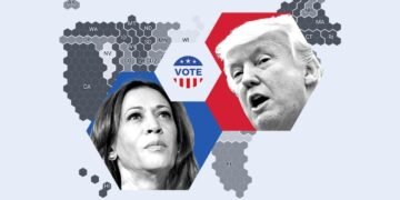 Primeros resultados: Trump le gana a Harris en varios estados en los que, de todas maneras, era el favorito