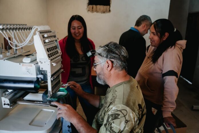 Un impulso para las mujeres de la Cooperativa Textil de El Peñón