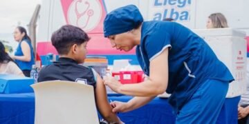 Campaña de Prevención y vacunación contra el Dengue en el Barrio San Antonio Sur