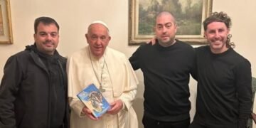 El papa Francisco recibió en el Vaticano a Pato Fontanet