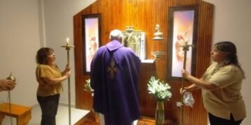 Fue bendecida la Capilla del Santísimo en la parroquia San José Obrero