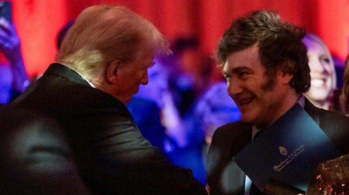 Milei estará presente este lunes en la asunción de Donald Trump