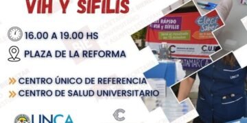 Hoy y mañana se realizarán test rápido de VIH y Sífilis en la UNCA