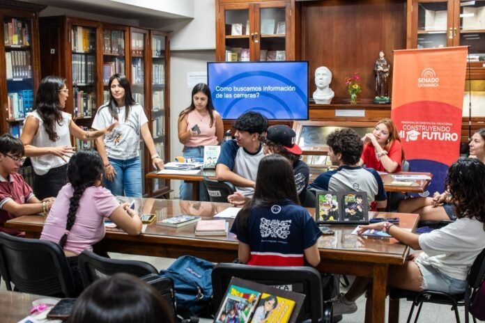 Iniciaron los talleres gratuitos de orientación vocacional en la Biblioteca del Senado