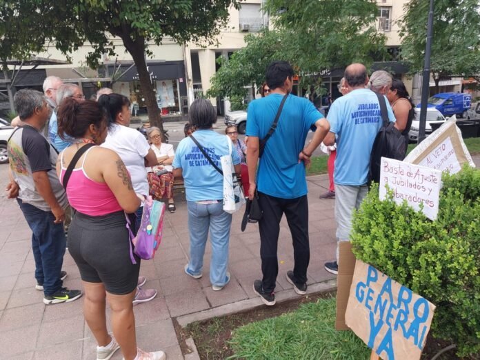 Jubilados en Pie: Nueva movilización en Catamarca contra el ajuste previsional