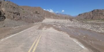 La RN 60, entre Fiambalá y Quebrada Las Angosturas, permanecería cortada al menos hasta el domingo