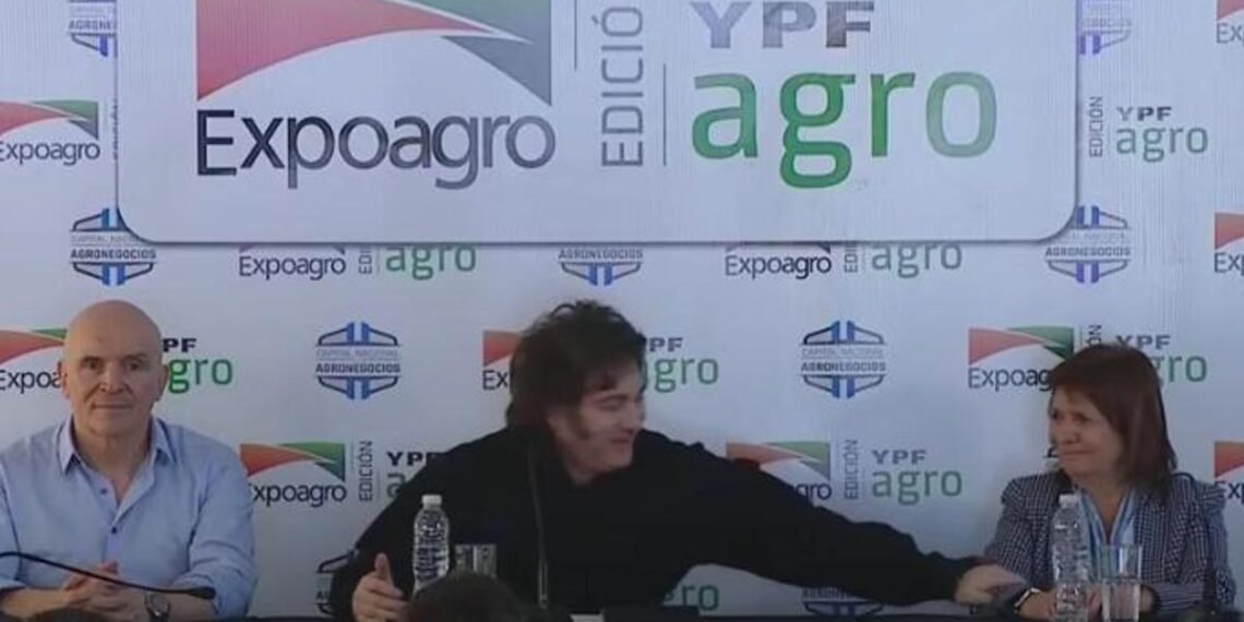 Milei defendió a Bullrich y adelantó que habrá más represión a las protestas: «Los hijos de puta que andan con trapos son los malos»