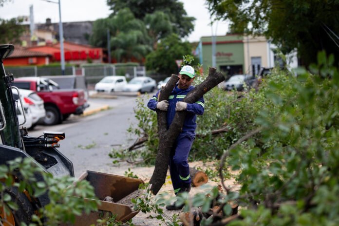 Amplio operativo municipal por el temporal