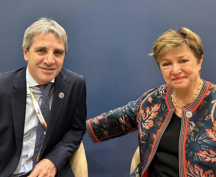 Caputo y Georgieva se reunirán hoy en Washington para monitorear la marcha del programa con el FMI