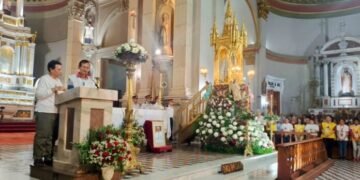 Con profunda emoción, inició el Septenario en honor a la Virgen del Valle en un contexto de despedida al Papa Francisco